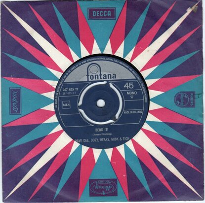 Dave Dee Dozy Breaky Mick & Tish - Bend it + She's so good (Vinylsingle)