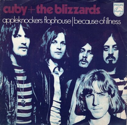 Cuby & the Blizzards - Apple knockers flophouse + Because of ilness (Vinylsingle)