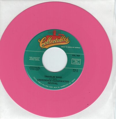 Creedence Clearwater Revival - Travelin' band + Who'll stop the rain (Vinylsingle)