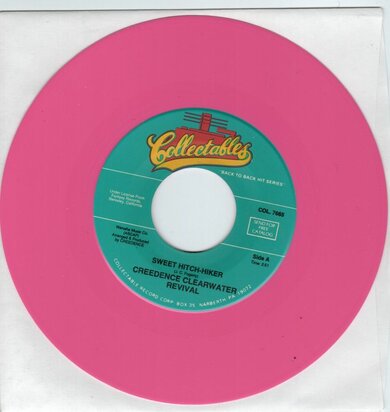 Creedence Clearwater Revival - Sweet hitch-hiker + Door to door (Vinylsingle)