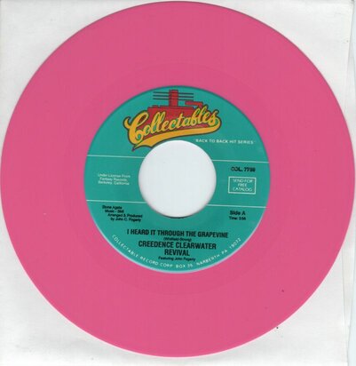 Creedence Clearwater Revival - I heard it through the grapevine + Good Golly Miss Molly (Vinylsingle)