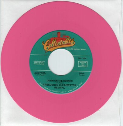 Creedence Clearwater Revival - Fortunate son + Down on the corner (Vinylsingle)