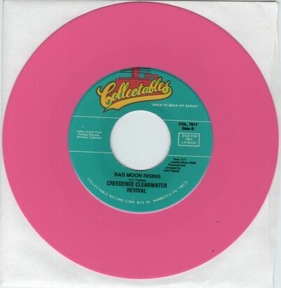 Creedence Clearwater Revival - Bad moon rising + Medley USA (Vinylsingle)
