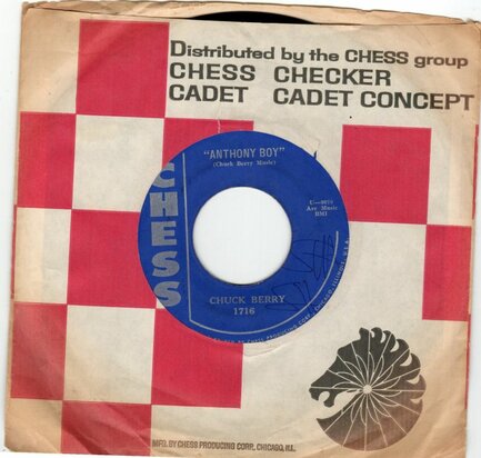 Chuck Berry - Anthony boy + Havana Moon  (Vinylsingle)