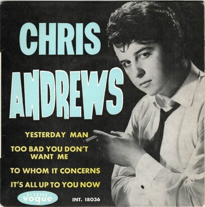 Chris Andrews - Yesterday man (EP) (Vinylsingle)