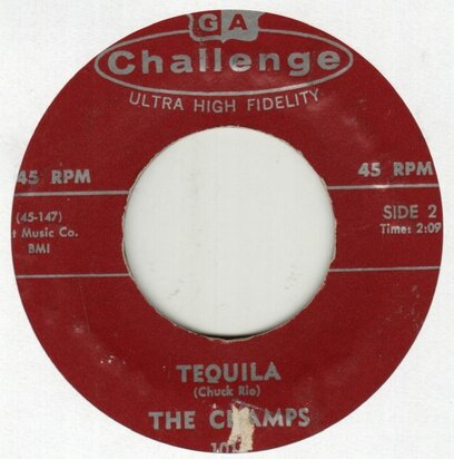 Champs - Tequila + Train to nowhere (Vinylsingle)