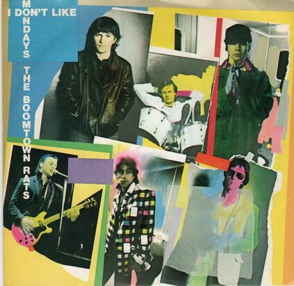Boomtown Rats - I don't like mondays + It's all the rage (Vinylsingle)