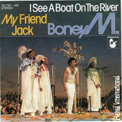 Boney M. - I see a boat in the river + My friend Jack (Vinylsingle)