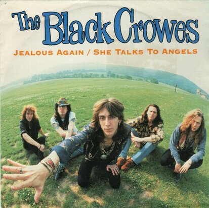 Black Crowes - Jealous again + She talks to angles (Vinylsingle)