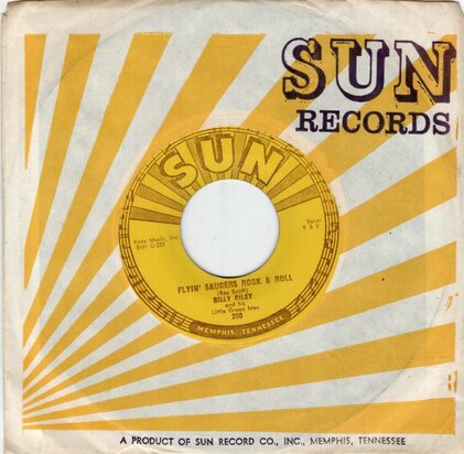 Billy Riley - Flyin' Saucers Rock & Roll + I Want You Baby (Vinylsingle)