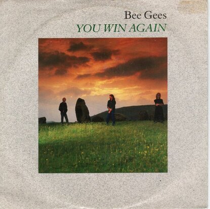 Bee Gees - You win again + Backtafunk (Vinylsingle)