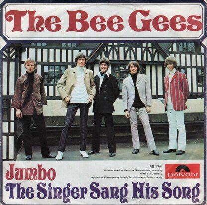 Bee Gees - Jumbo + The singer sang his song (Vinylsingle)