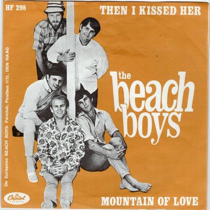 Beach Boys - Then I kissed her + Mountain of love (Vinylsingle)