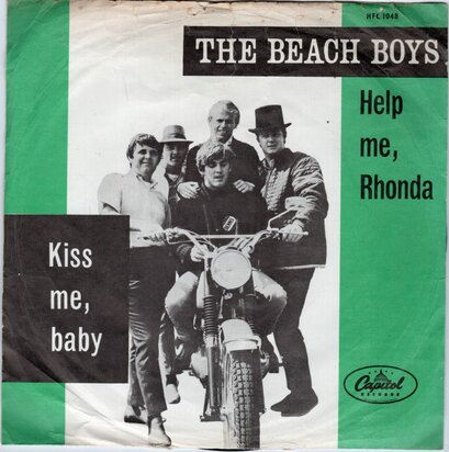 Beach Boys - Help me Rhonda + Kiss me baby (Vinylsingle)