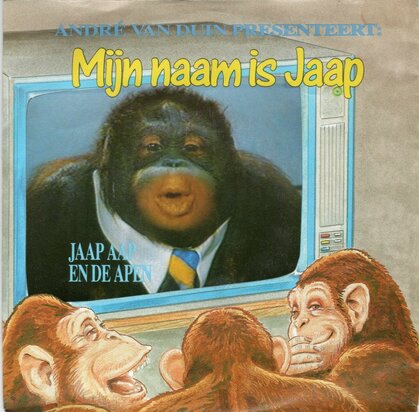 Andre van Duin - Mijn naam is Jaap + De groetjes van Ruud (Vinylsingle)