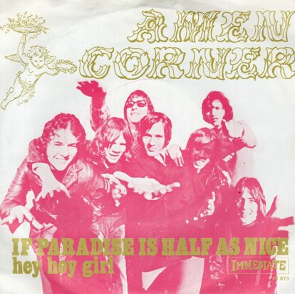 Amen Corner - If paradise is half as nice + Hey hey girl (Vinylsingle)
