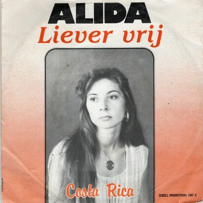 Alida - Liever vrij + Costa Rica (Vinylsingle)