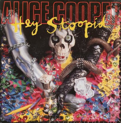 Alice Cooper - Hey stoopid + Wind-up toy (Vinylsingle)