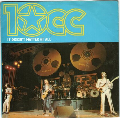 10CC - It doesn't really matter at all + From Rochdale. (Vinylsingle)
