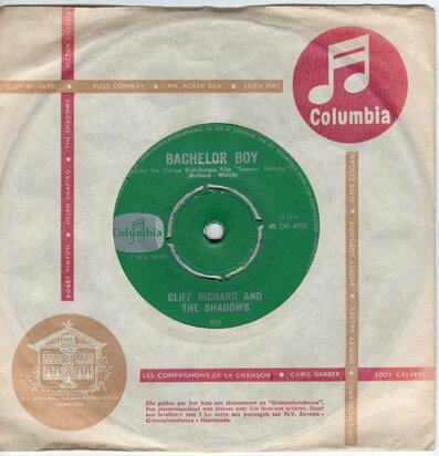 Cliff Richard - Bachelor boy + The next time (Vinylsingle)