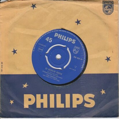 Wim Sonneveld - Een zwoele nacht in Krimpen Aan De Ijssel + Zo heerlijk rustig (Vinylsingle)