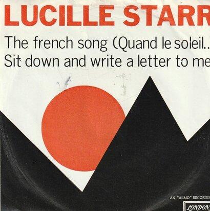 Lucille Starr - French song + Sit down and write a letter to me (Vinylsingle)