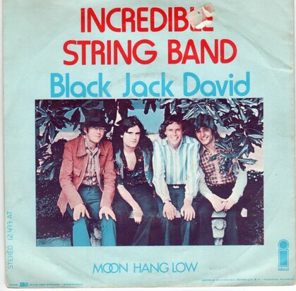 The Incridible String Band - Black Jack David + Moon Hang Low (Vinylsingle)
