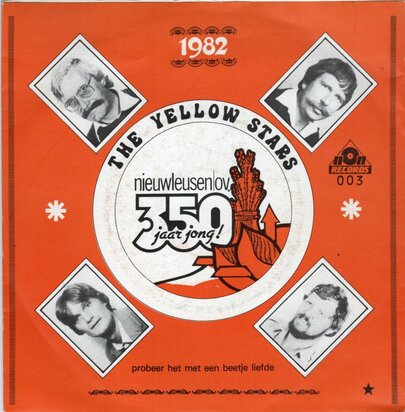 Yellow Stars - Nieuw Leusen 350 + Probeer Het Met Een Beetje Liefde (Vinylsingle)