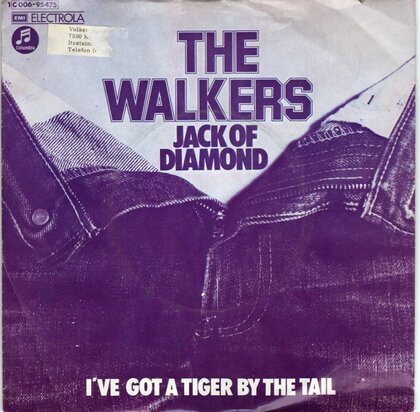 Walkers - Jack Of Diamond + I've Got A Tiger By The Tail (Vinylsingle)