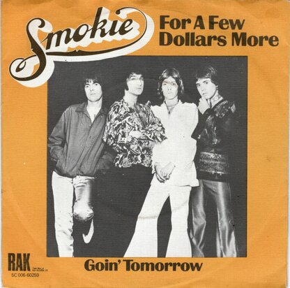 Smokie - For a few dollars more + Goin' tomorrow (Vinylsingle)