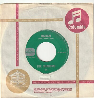 Shadows - Guitar Tango + Nivram (Vinylsingle)