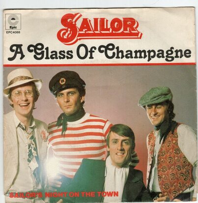 Sailor - A glass of champagne + Sailor's night on the town (Vinylsingle)