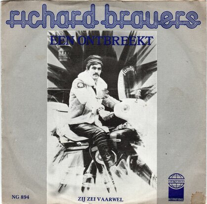 Richard Brauers - Een Ontbreekt + Zij Zei Vaarwel (Vinylsingle)