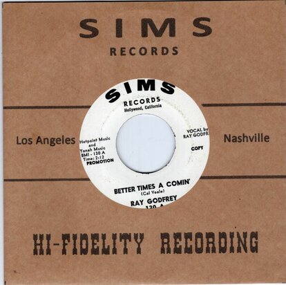 Ray Godfrey - Better Times A Comin' + Ten Silver Dollars (Vinylsingle)