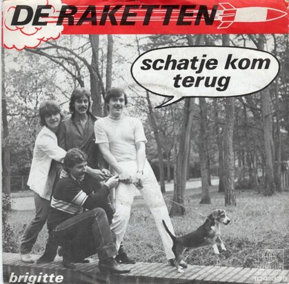Raketten (Peter Koelewijn) - Schatje kom terug + Brigitte (Vinylsingle)