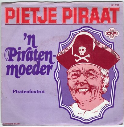 Pietje Piraat - Piratenmoeder + Piratenfoxtrot (Vinylsingle)
