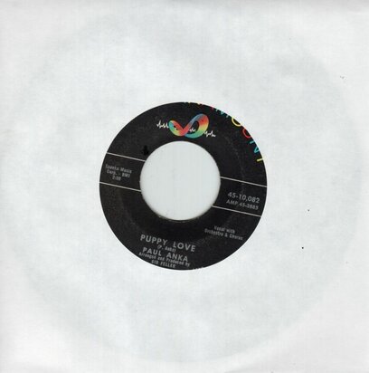 Paul Anka - Puppy love + Adam & Eve (Vinylsingle)