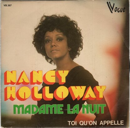 Nancy Holloway - Madame La Nuit + Toi Qu'on Appelle (Vinylsingle)