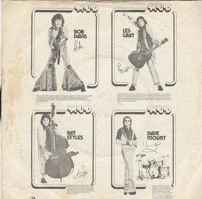 Mud - Rocket + The ladies (Vinylsingle)