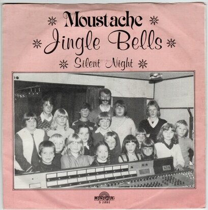 Moustache - Jingle Bells + Silent night (Vinylsingle)