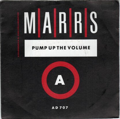 Marrs - Pump up the volume + Anitina (Vinylsingle)