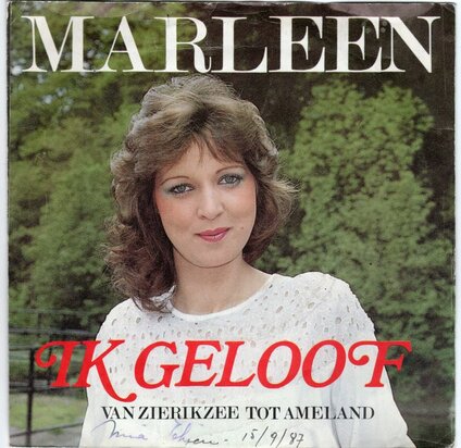 Marleen - Ik geloof + Van Zierikzee tot Ameland (Vinylsingle)