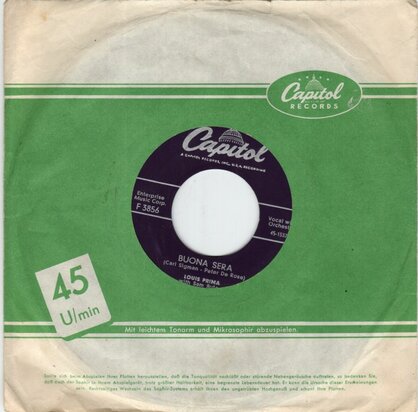 Louis Prima - Buona sera + Beep Beep (Vinylsingle)