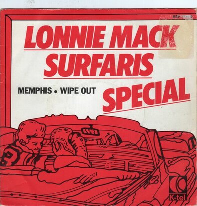 Lonnie Mack / Surfaris - Memphis + Wipe Out (Vinylsingle)