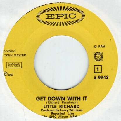 Little Richard - Get Down With It + Tutti Frutti (Vinylsingle)