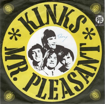 Kinks - Mr. Pleasant + This is where I belong (Vinylsingle)