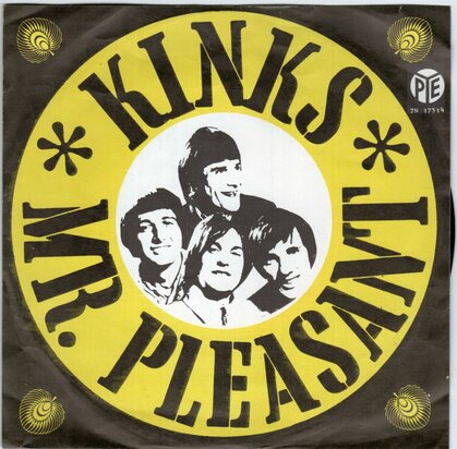 Kinks - Mr. Pleasant + This is where I belong (Vinylsingle)
