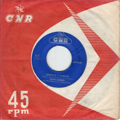 John Lamers - Andole Y'arriva + Kom terug (Vinylsingle)