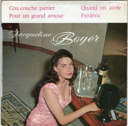 Jacqueline Boyer - Cou Couche Panier (EP) (Vinylsingle)