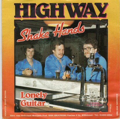 Highway - Shake hands + Lonely guitar (Vinylsingle)